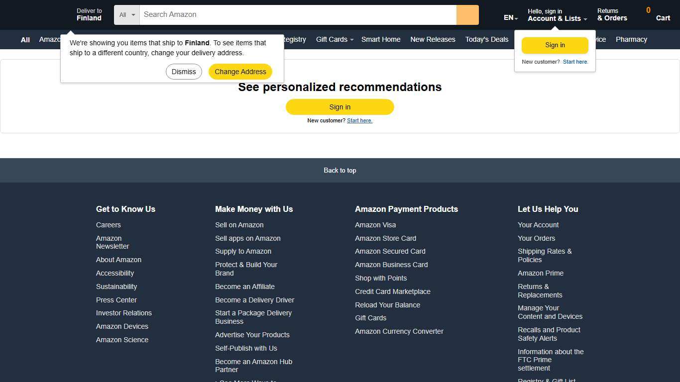 Amazon Physical Stores Find an Amazon store near you